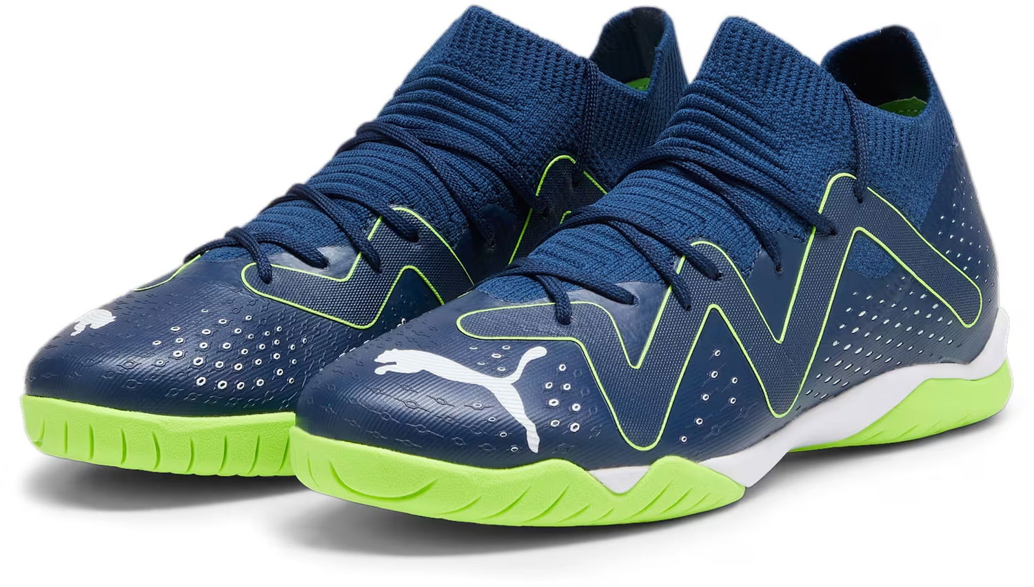 Кецове и обувки Puma FUTURE MATCH IT + Mid Jr Синьо | 107387-03, 1