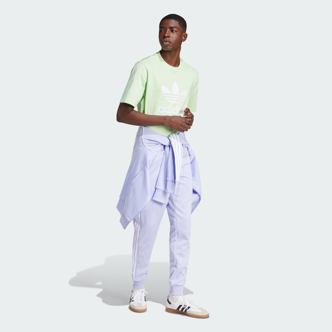 Тениска adidas Performance Adicolor Trefoil Зелено | IR7979, 1