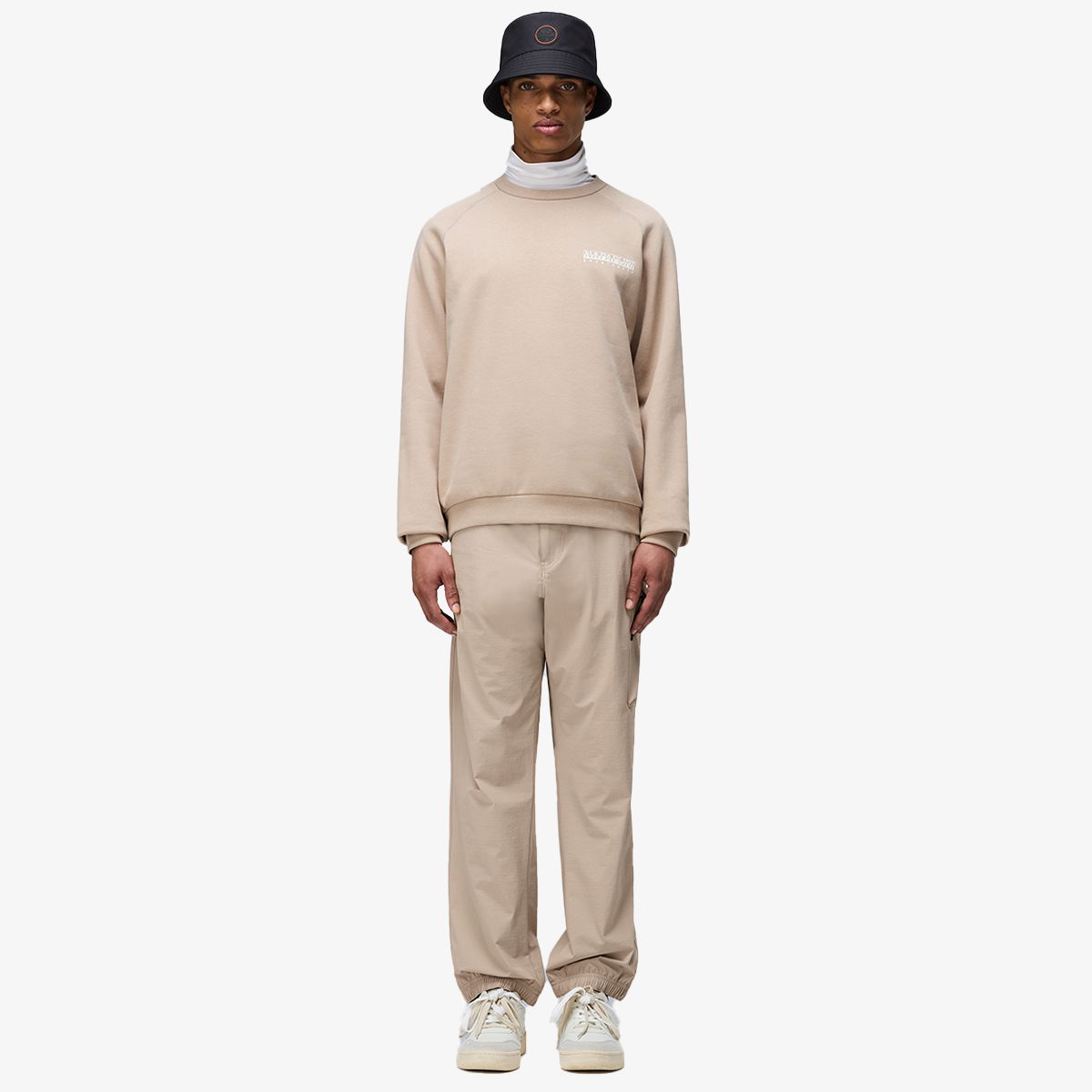 Суитчър Napapijri Crewneck Sweatshirt Бежово | NP0A4HZZN1I1, 0