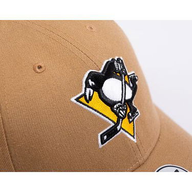 Шапка с козирка '47 Brand NHL Pittsburgh Penguins Snapback '47 MVP Camel Бежово | H-MVPSP15WBP-QL, 3