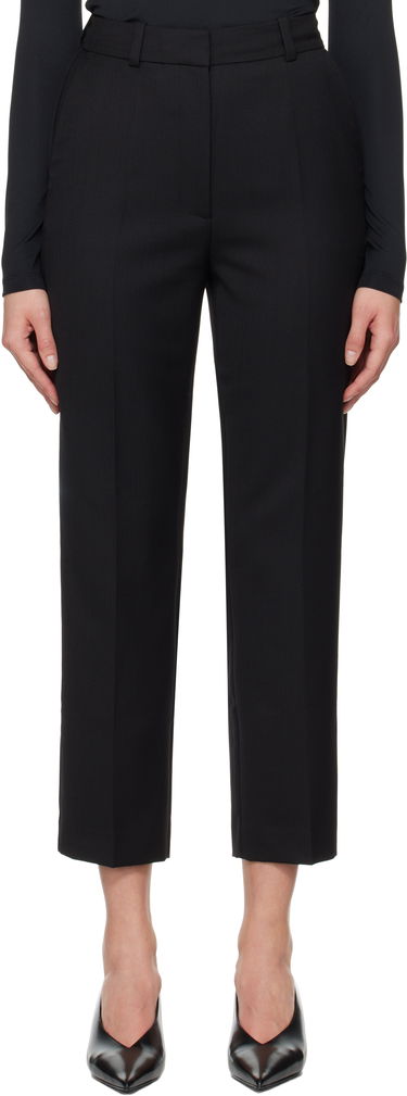 Панталони Anine Bing Anine Bing Blaine Cropped Dress Pants Черно | A-03-10033-BLK1, 0