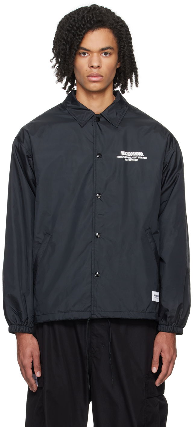 Яке Neighborhood Snap Jacket Черно | 232TSNH-JKM01, 0