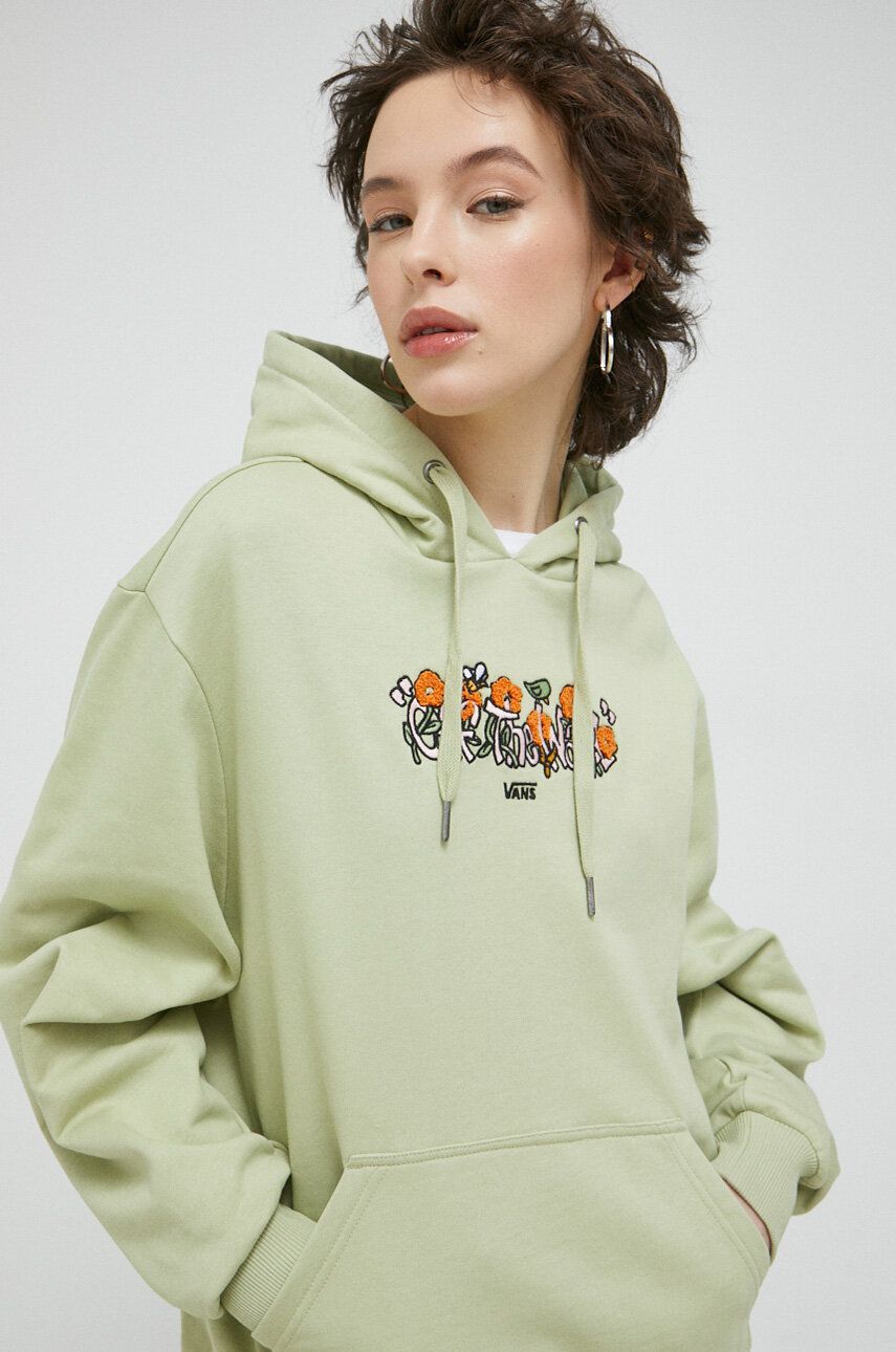 Суитчър Vans Field Hoodie Зелено | VN00045JBQH1, 0