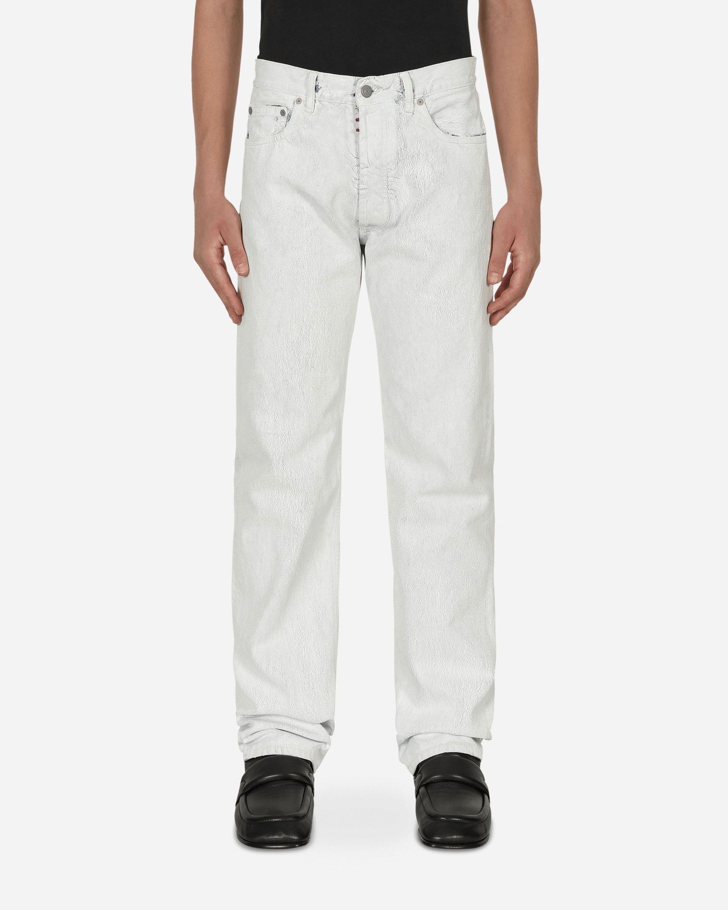 Панталони Maison Margiela Bianchetto Denim Pants Бяло | SI1LA0002 967, 0