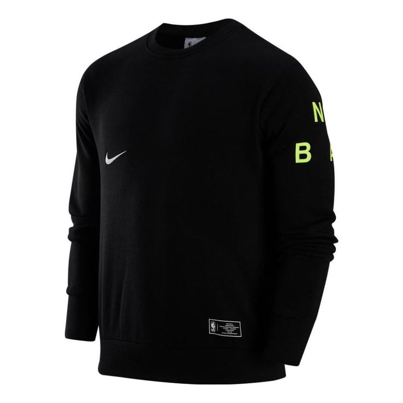 Пуловер Nike NBA Team 31 Courtside Logo Sweatshirt Черно | DR9125-010