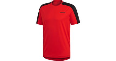 Тениска adidas Originals Design 2 Move Tee Червено | du6996, 1