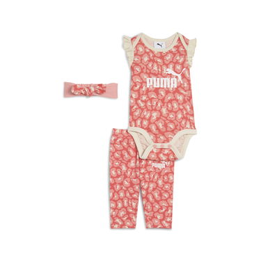 Комплект Puma Minicats Essentials Animal 3-Piece Newborn Set Розово | 686291_24, 0