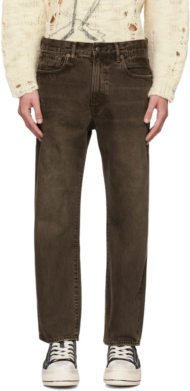 Дънки R13 R13 Boyfriend Jeans Кафяво | R13M5083-D251A, 0