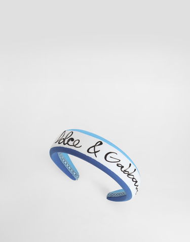 Аксесоари Dolce & Gabbana Dolce & Gabbana Poplin Headband Синьо | LB3L54FI5KSHB5KB, 2