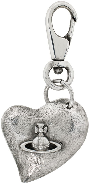 Ключодържатели Vivienne Westwood Gadget Brass Heart Keychain Сиво | 82030093U-OM000K-ET, 0