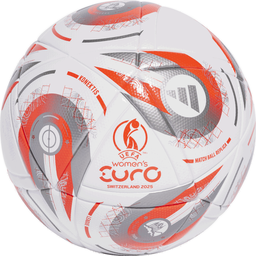 Спортна екипировка adidas Originals KONECKTIS UEFA Women's EURO Switzerland 2025 Match Ball Replica Training Ball Многоцветен | jn5398