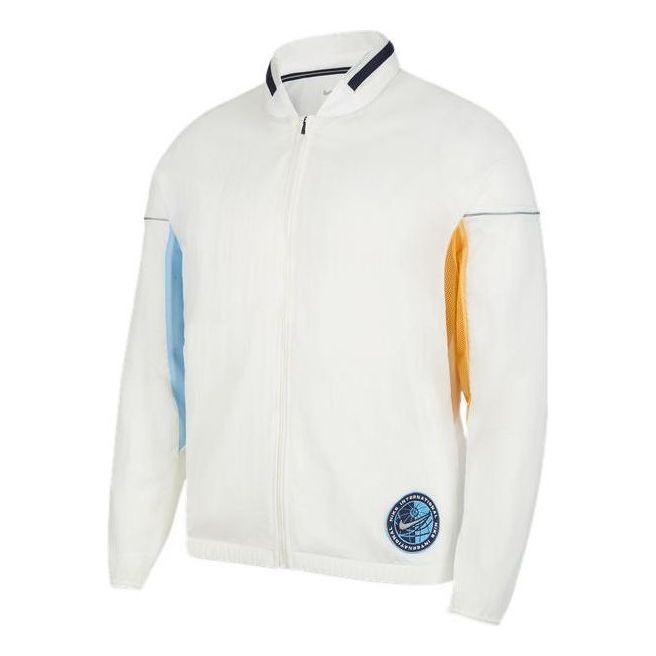 Ветровка Nike Colorblock Retro Running Jacket Бяло | DM4780-133, 0