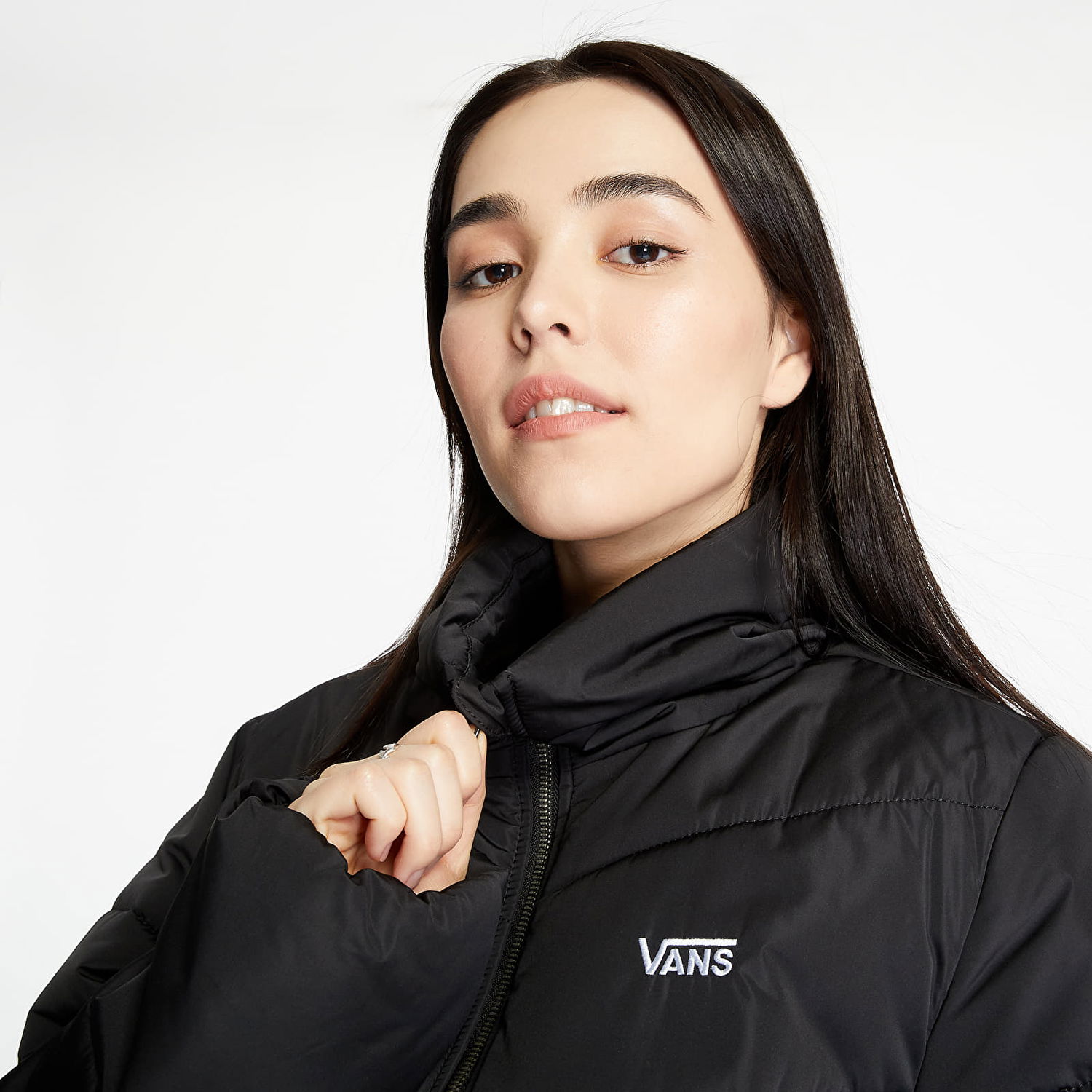 Пухо яке Vans Foundry V Puffer Jacket Черно | VN0A4V8MBLK1, 1