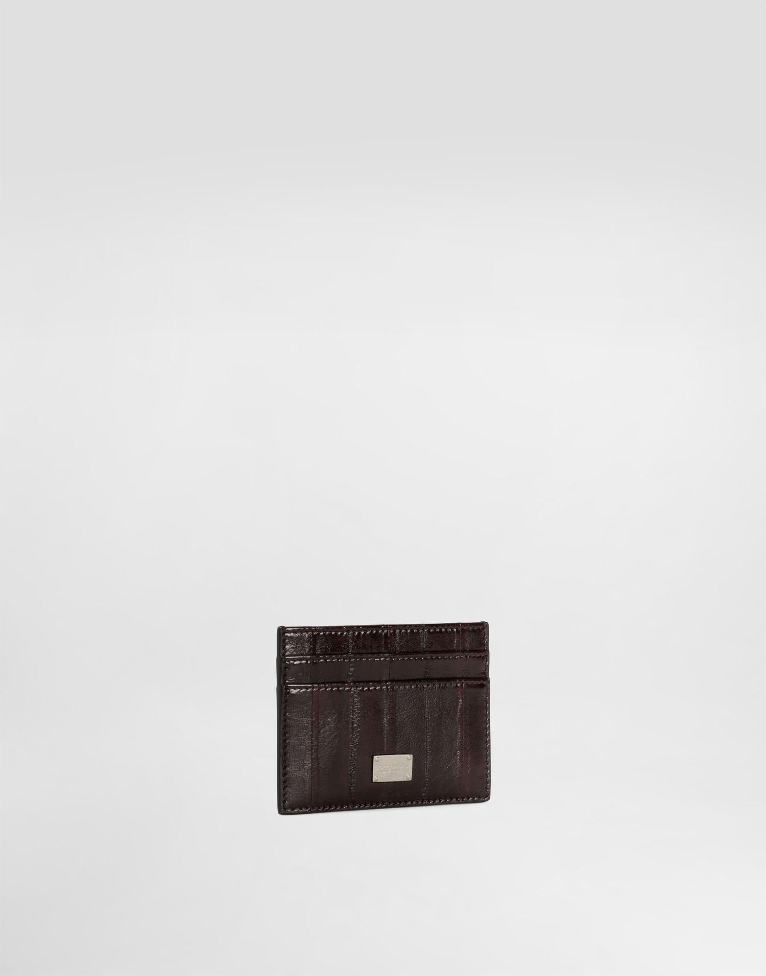 Портфейл Dolce & Gabbana Eel Leather Card Holder Onesize Кафяво | BP0330A8A5381300, 1