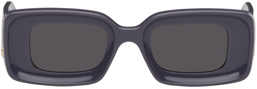 Слънчеви очила Loewe Purple Rectangular Sunglasses Сиво | LW40101IW4681A