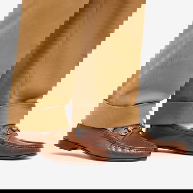 Кецове и обувки Gucci Roos Classic Horse Bit Loafer Size UK 6 Кафяво | 307929-1M0C0-2361, 6