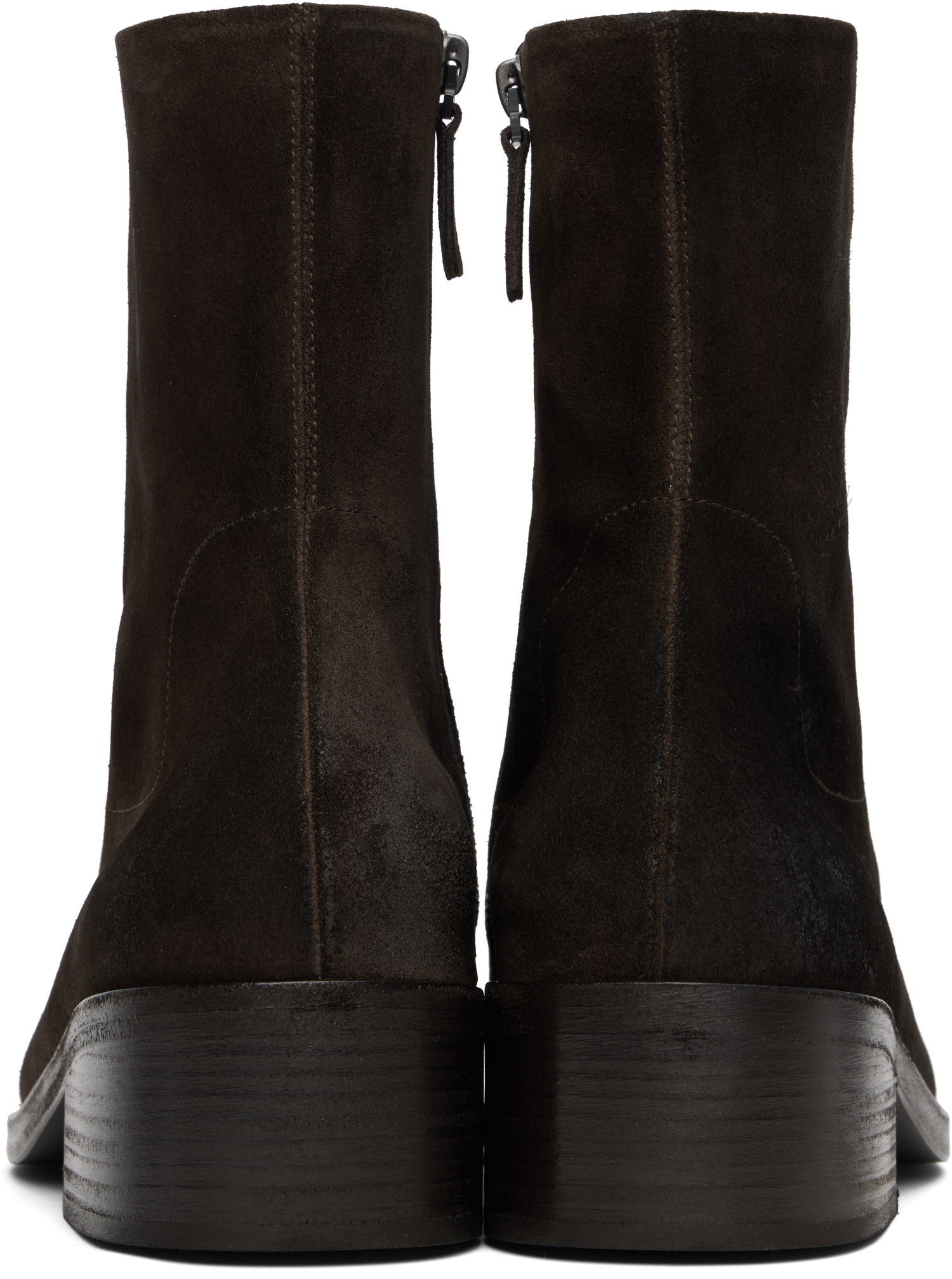 Облекло Marsèll Marsèll Cassello Suede Ankle Boots Кафяво | MM4340 P024460, 1