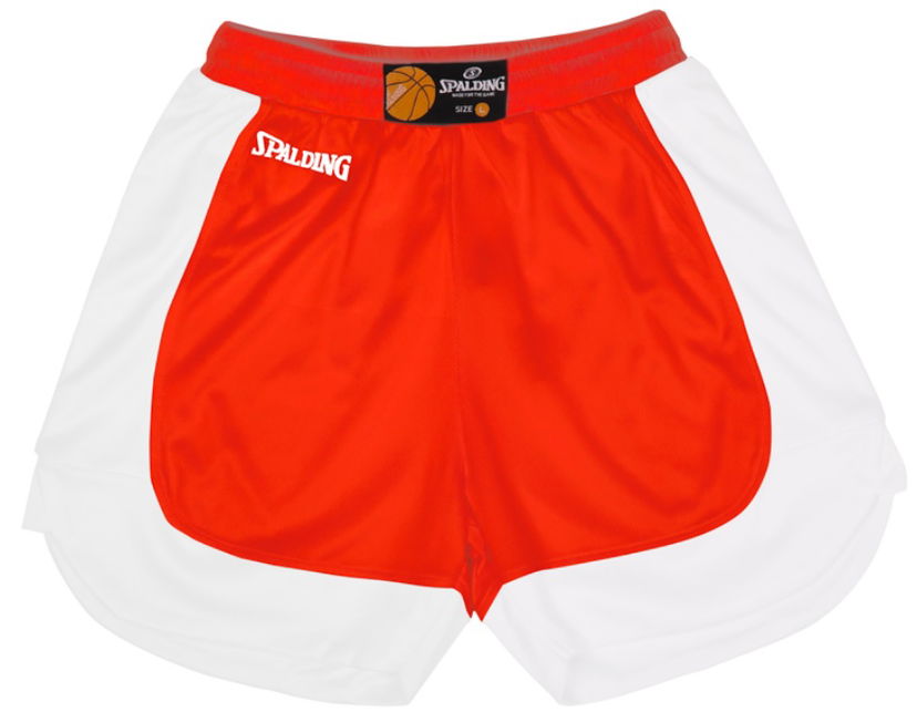 Къси панталони Spalding Spalding Hustle Shorts Червено | 40221108-redwhite