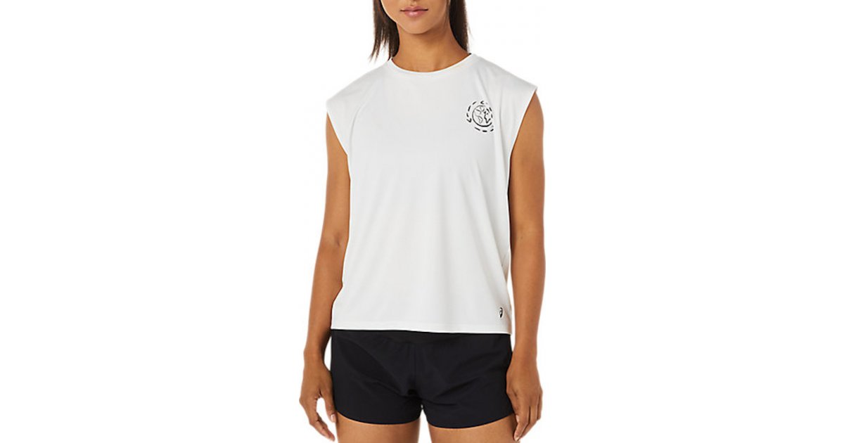Потник Asics Ocean Waste Run Tank Top Бяло | 2012c220-101, 1