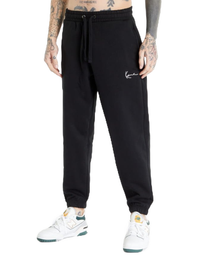 Спортни панталони Karl Kani Small Signature Essential Regular Fit Sweatpants Черно | KM-PL011-001-01