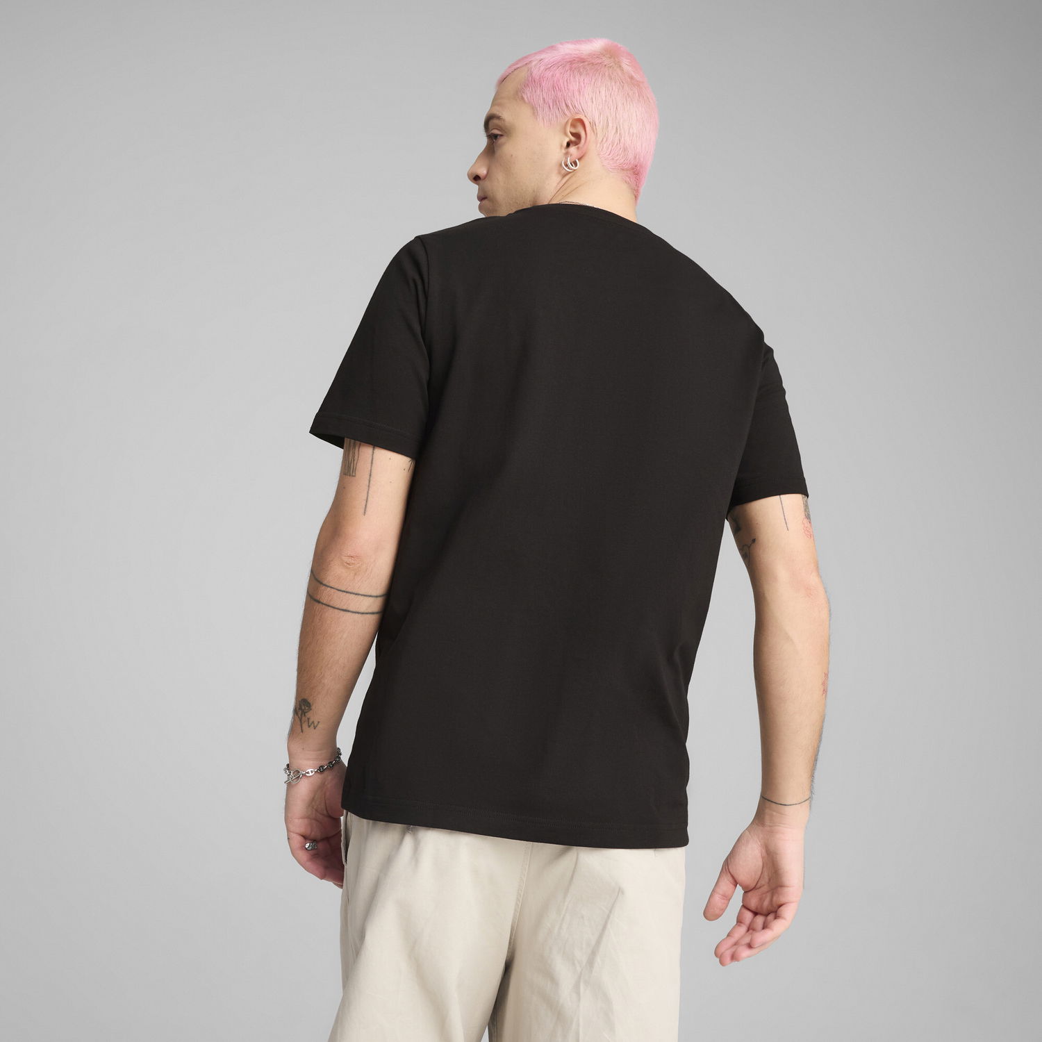 Тениска Puma WARDROBE ESS T-Shirt Черно | 629644_01, 1