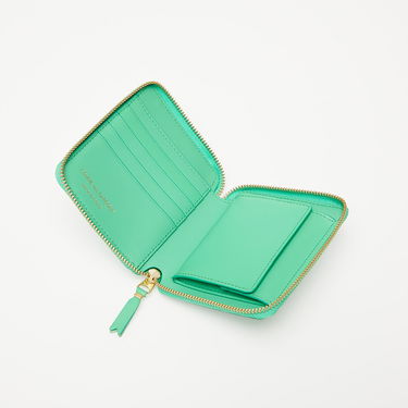 Портфейл Comme des Garçons Arecalf Wallet Green Зелено | SA2100 green, 1