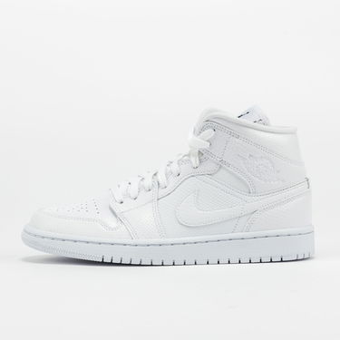 Кецове и обувки Jordan Jordan WMNS 1 Mid Бяло | BQ6472-110, 0