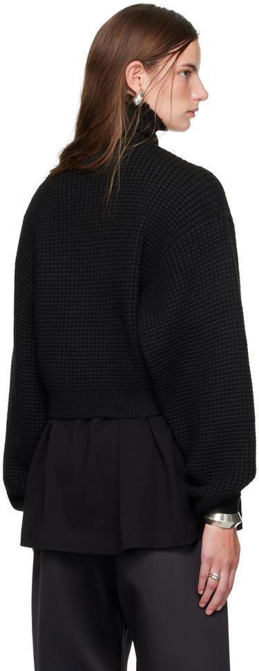 Пуловер Fear of God ESSENTIALS Cropped Turtleneck Sweater Черно | 192BT247320FW, 2