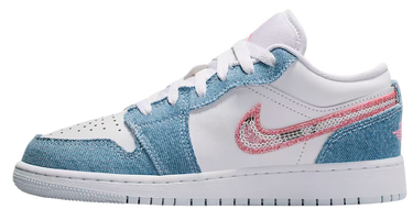 Кецове и обувки Jordan Air Jordan 1 Low SE Синьо | hq2001-400, 1