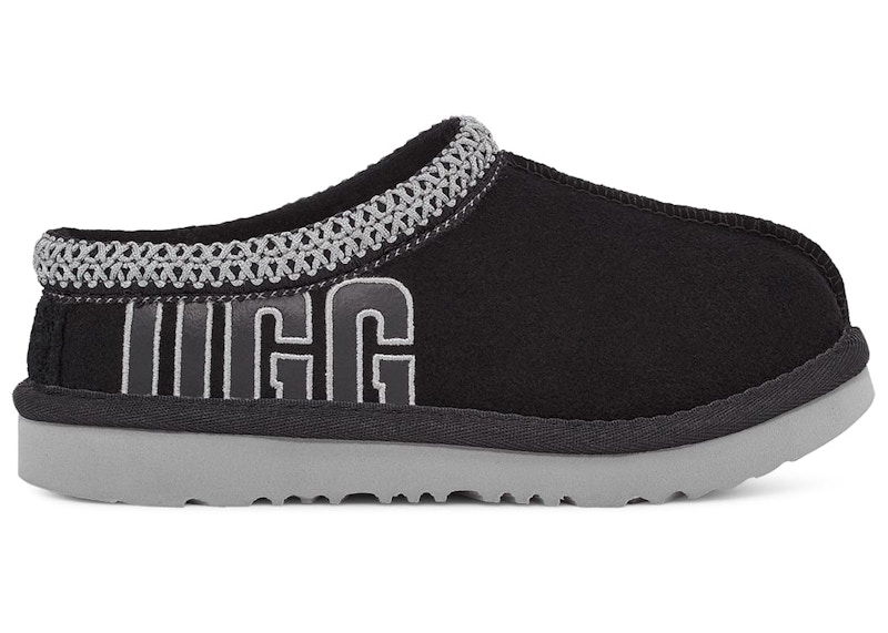 Кецове и обувки UGG Tasman Graphic Slippers Черно | 1134973K-BKGY, 0