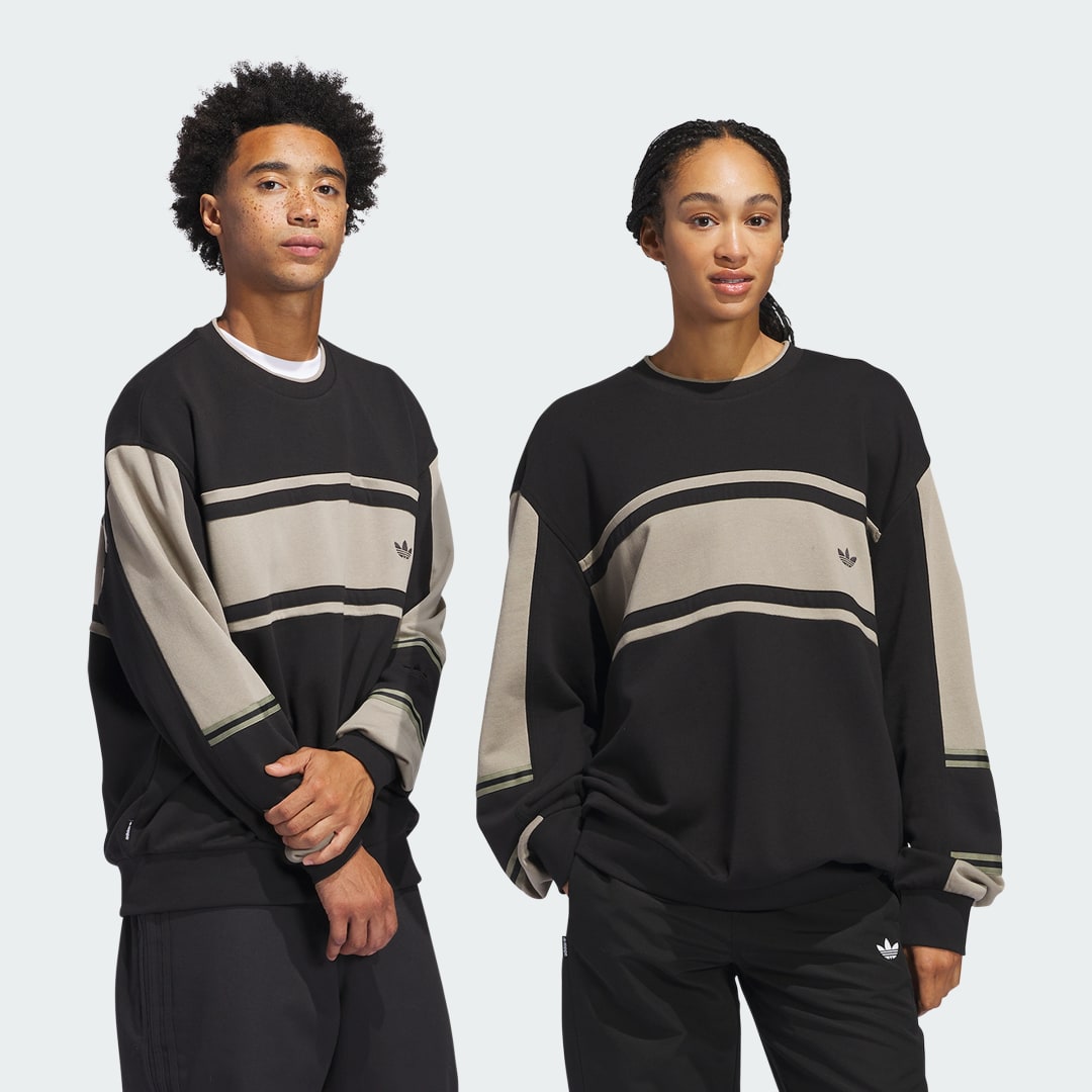 Пуловер adidas Performance Skateboarding Classic Crewneck Sweatshirt Черно | JC7605, 0