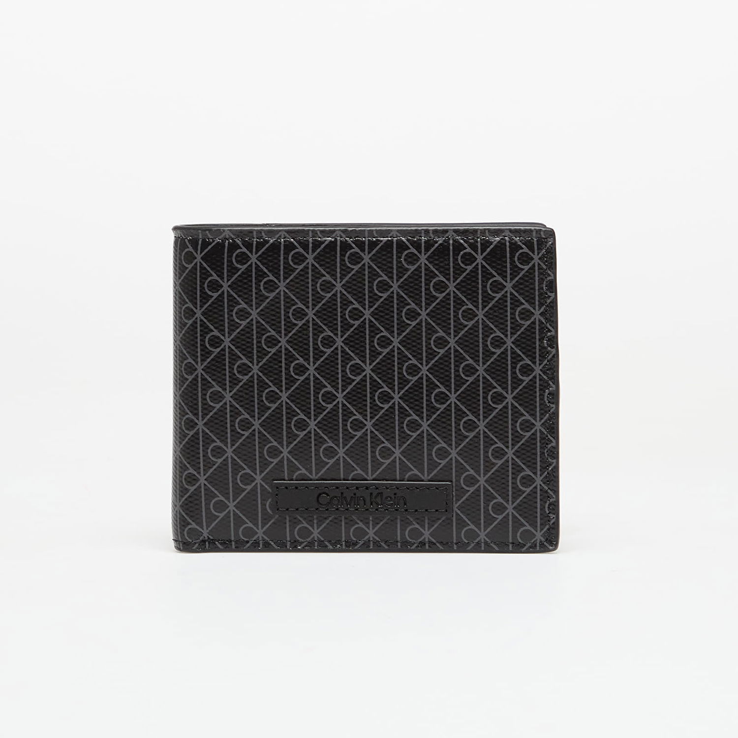 Портфейл CALVIN KLEIN Calvin Klein Emblem Aop Billfold Wallet Черно | LV04D1085G UB1, 0