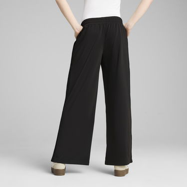 Спортни панталони Puma WARDROBE ESS Snap Button Wide-Leg Pants Черно | 629804_01, 3