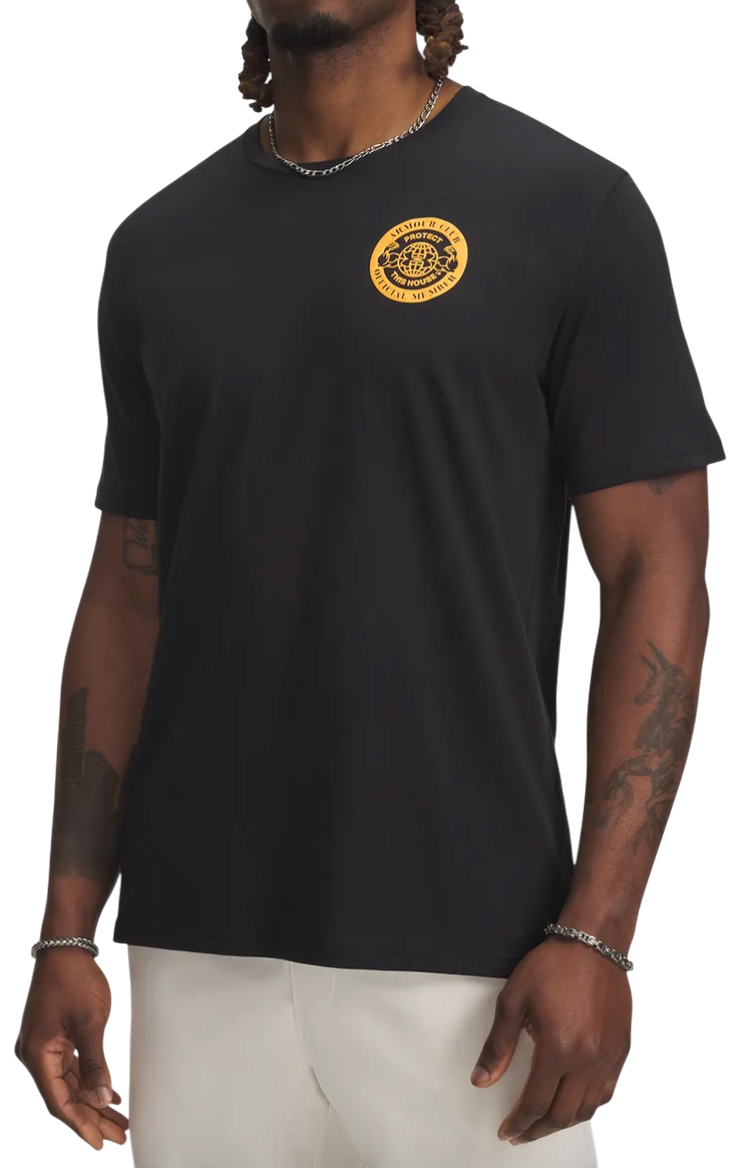 Тениска Under Armour Under Armour Armour Club Short Sleeve T-Shirt Черно | 6005612-001