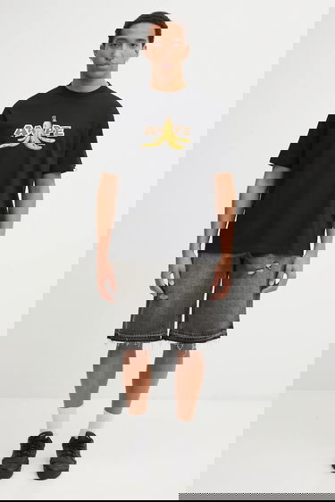 Тениска AAPE by A Bathing Ape Theme Main Graphic Banana Peel T-Shirt Черно | AAPTEM1751XXP, 4