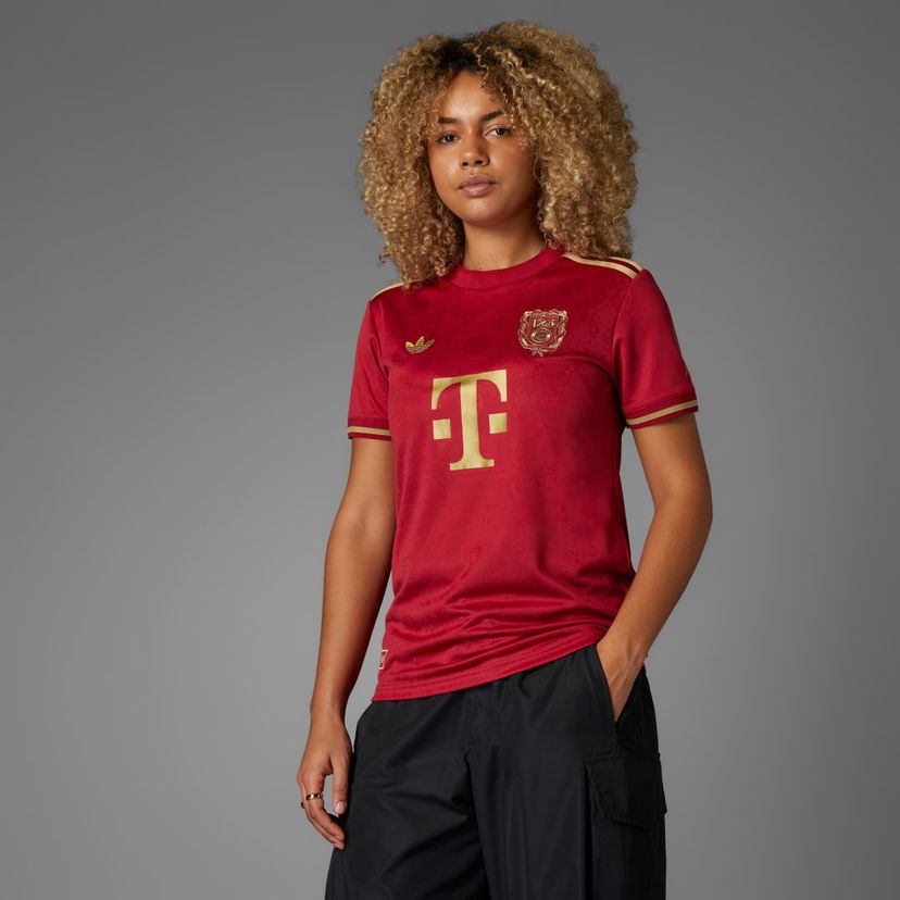 Тениска adidas Performance FC Bayern Anniversary Jersey Червено | JE6783