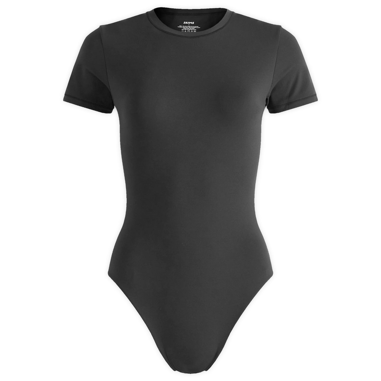 боди SKIMS Fits Everybody T-Shirt Bodysuit Черно | BS-TSH-0752-ONYX, 1