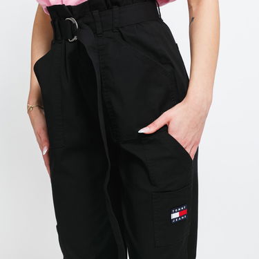 Карго панталони Tommy Hilfiger Paperbag Cargo Pant Черно | DW0DW09741 BDS, 5