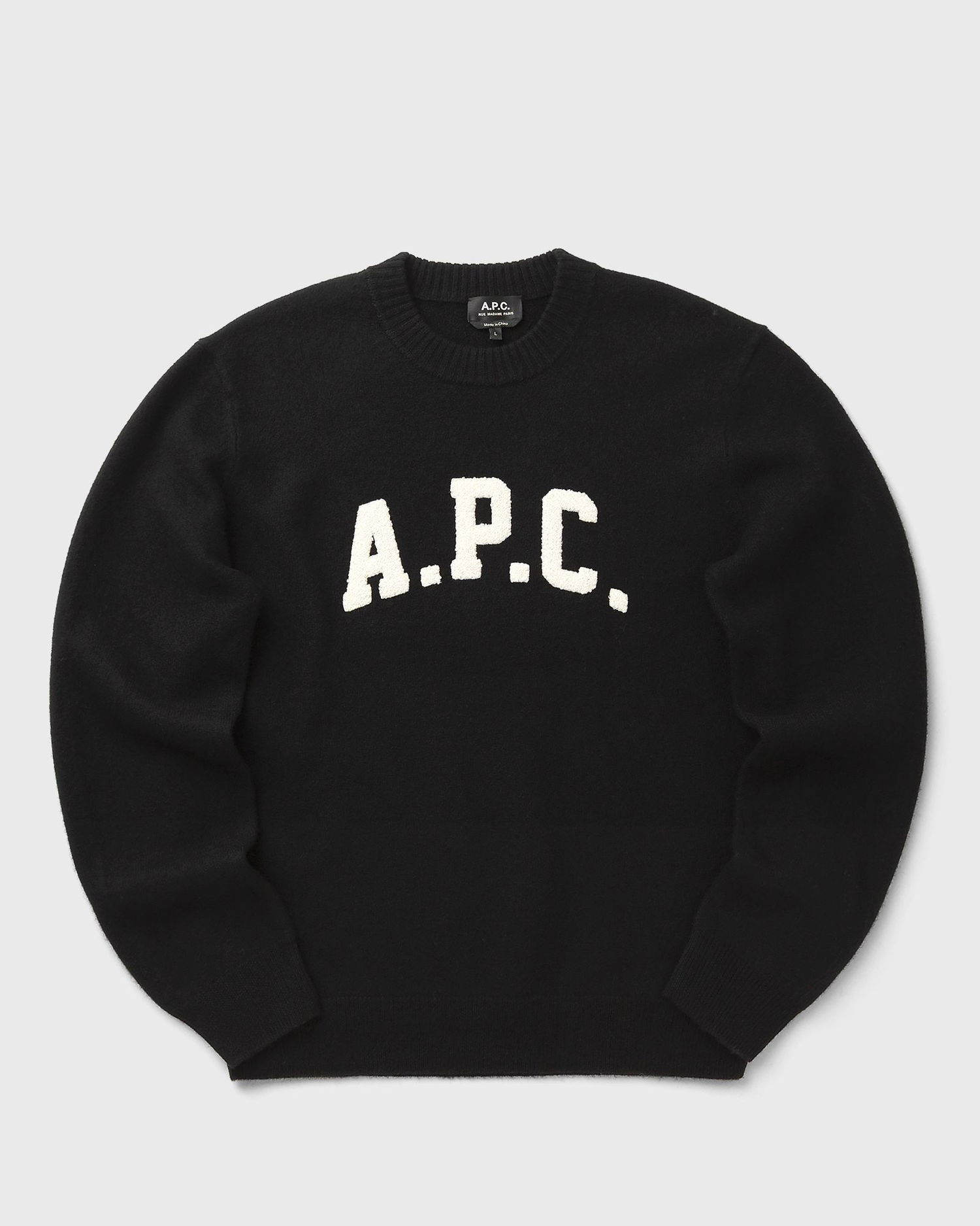 Пуловер A.P.C. A.P.C. Jay Pullover Sweater Черно | WVBDK-H23458-LZZ, 1