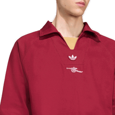 Суитчър adidas Performance Arsenal Terrace Icons Sweatshirt Червено | KB1956, 3