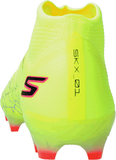 Кецове и обувки Skechers SKX 01 High Elite FG Жълто | 252022-ylbk, 4