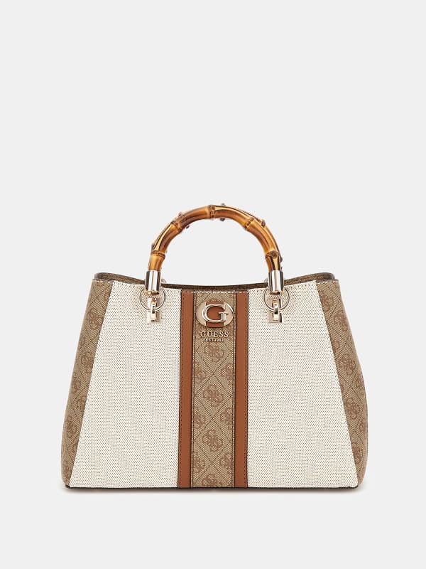 Дамска чанта GUESS Kerima 4G Logo Bag Бежово | HWAG9337060, 0
