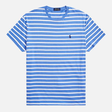 Тениска Polo by Ralph Lauren Polo Ralph Lauren Gestreiftes Classic-Fit Jersey-T-Shirt - New England Синьо | 710934662002, 2