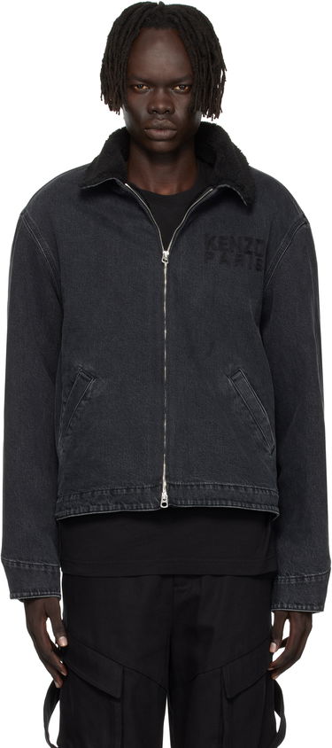 Яке KENZO Kenzo Paris 'KENZO Happy Tiger' Denim Utility Jacket Черно | FF65DB1056C4, 0