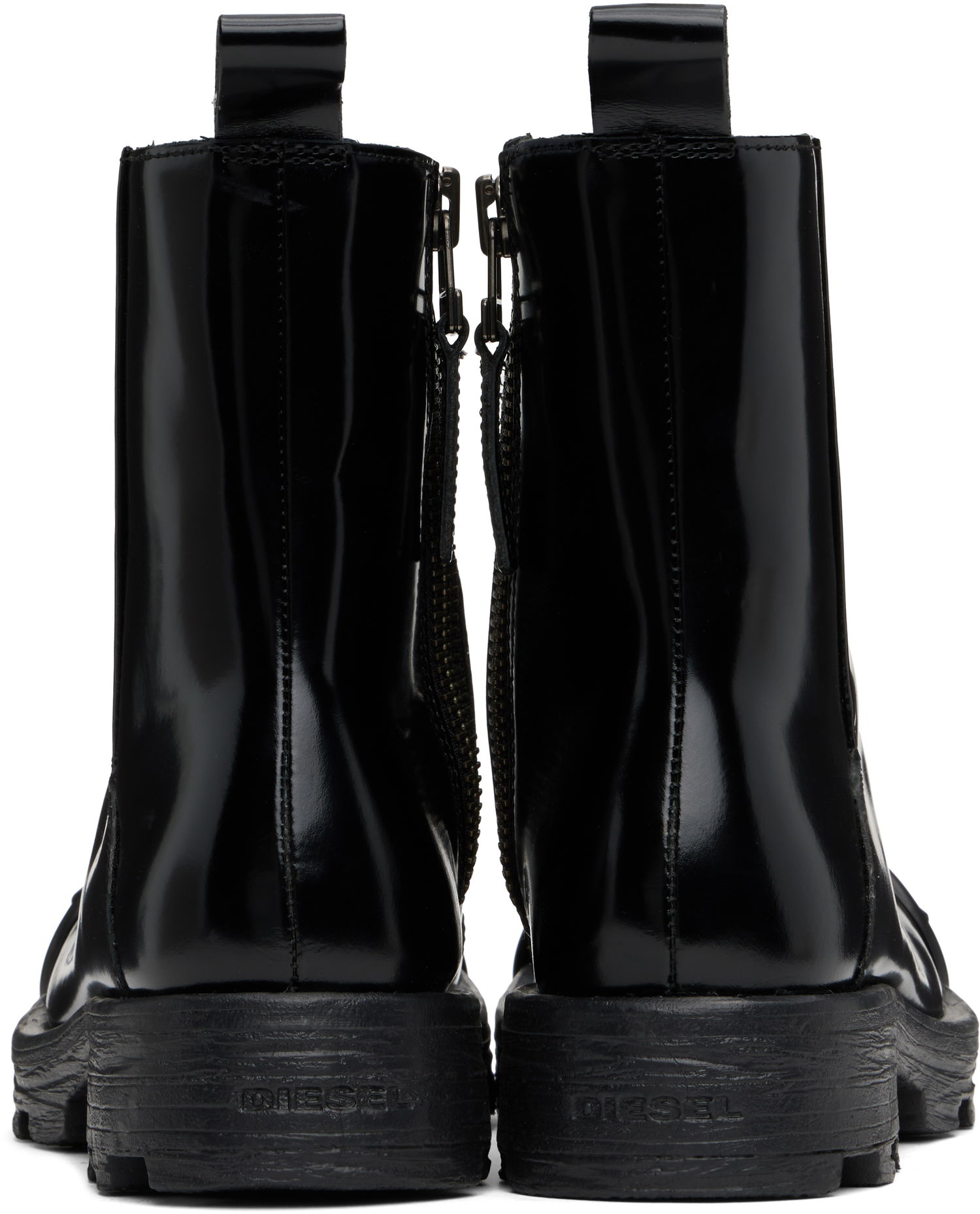 Кецове и обувки Diesel D-Hammer Bt Zip D Boots Черно | Y03254-P5268-H0015, 1