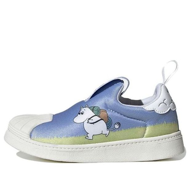 Кецове и обувки adidas Originals Superstar 360 x Moomin Moomintroll Синьо | ID6649