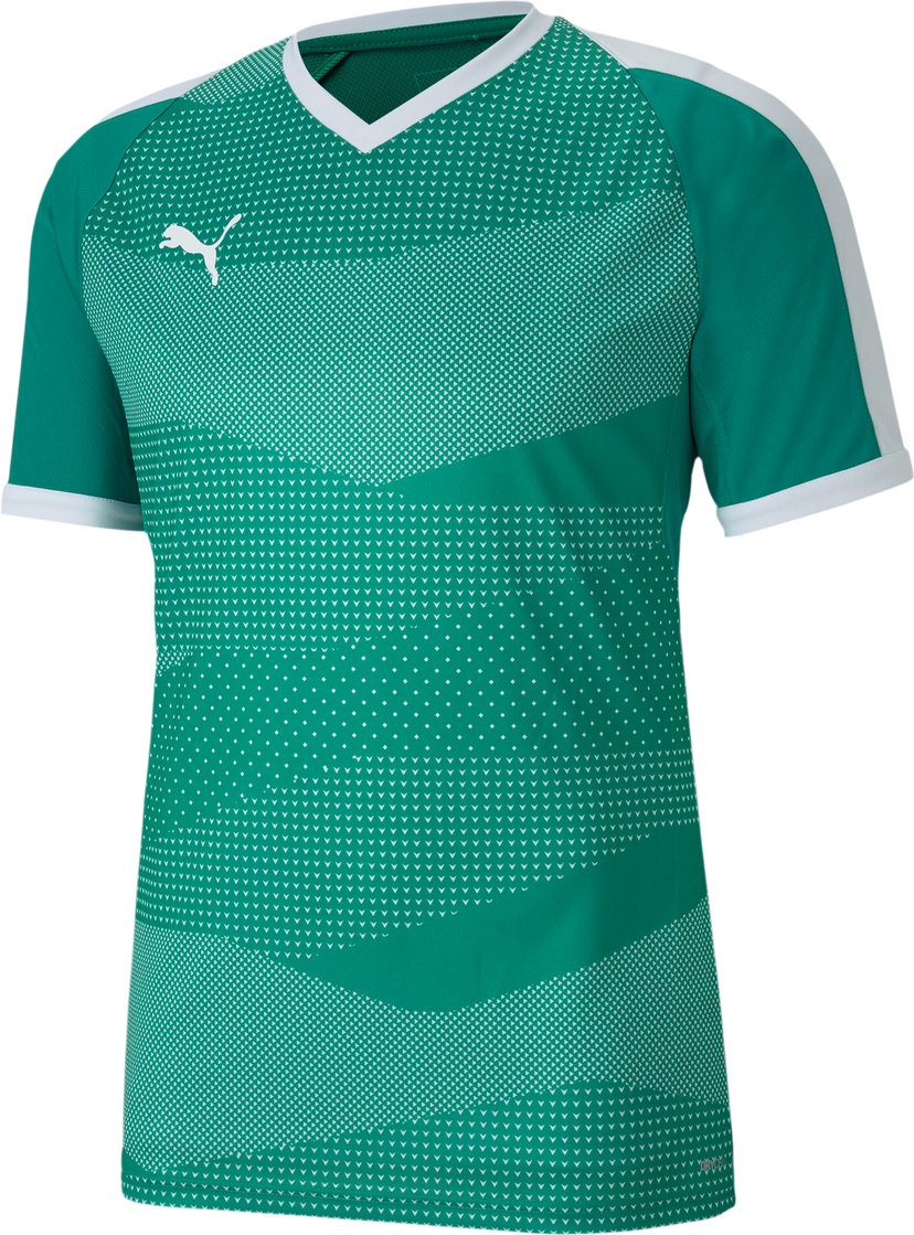 Фланелка Puma Graphic Short Sleeve Training Jersey teamFINAL Indoor Зелено | 704491-05