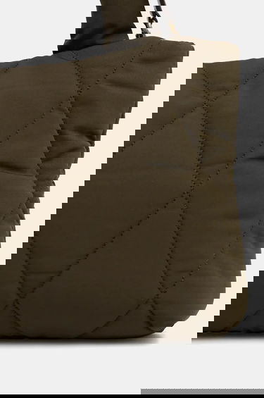 Голяма пазарска чанта Barbour Barbour Quilted Tote Bag Зелено | LBA0435, 3