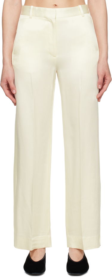 Панталони TOTEME TOTEME Cuff-Slit Trousers Жълто | 251-WRB4483-FB0344, 0