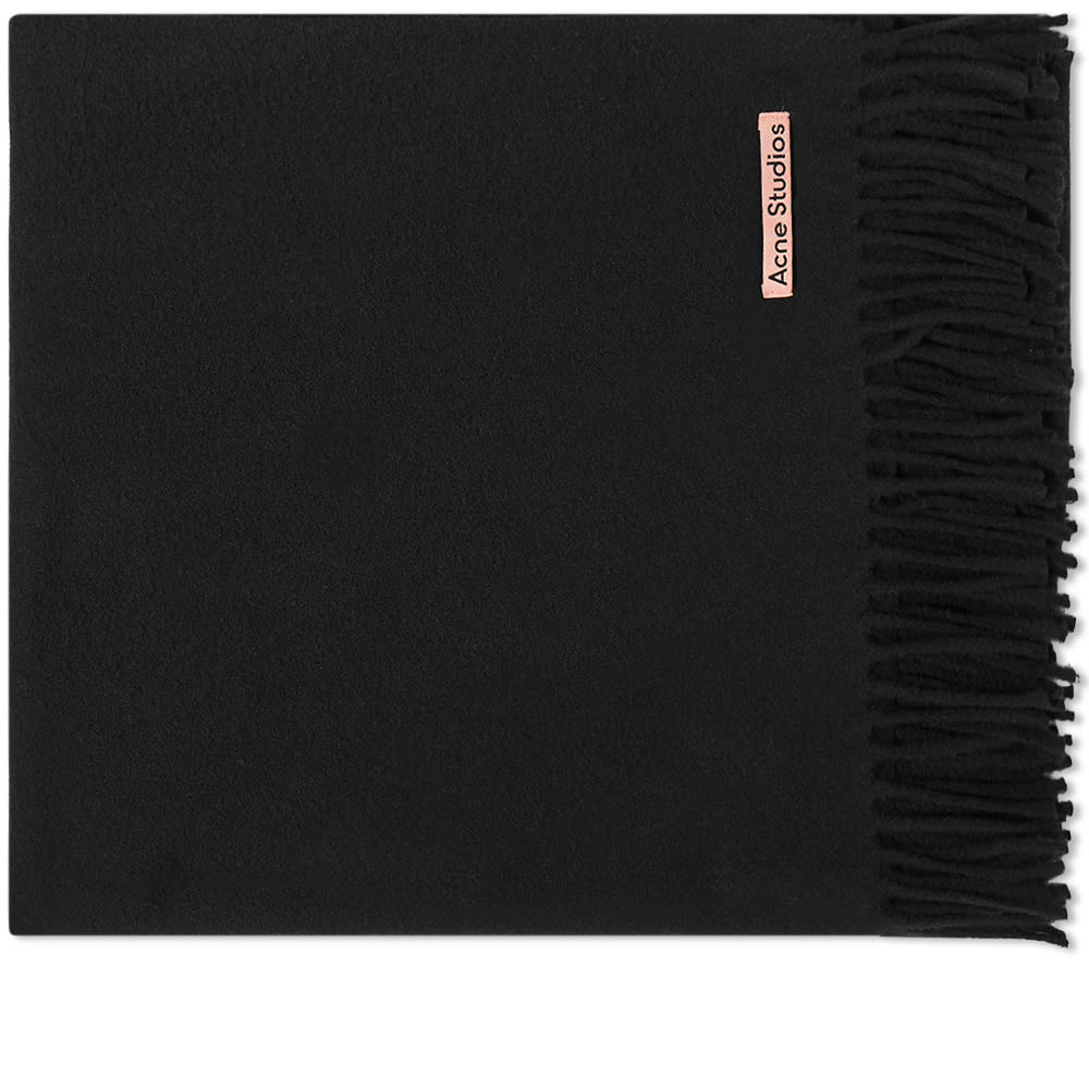 Шал Acne Studios Canada New Scarf Black Черно | CA0209-900, 0